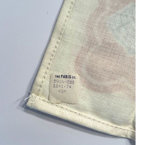 Black Americana linen tea towel 15" x 26" never used original tag must see - Picture 7 of 7